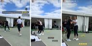 Aryna Sabalenka's Instagram story